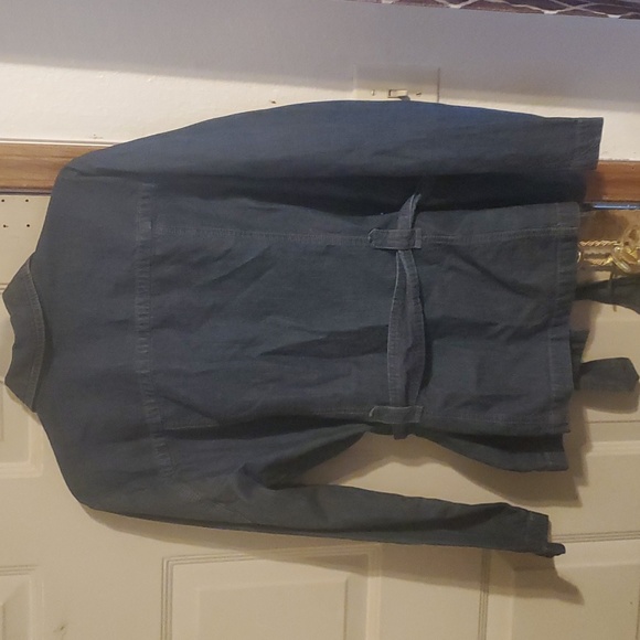 French Cuff denim blazer/ jacket - Picture 4 of 4